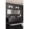 Z-Lite Kendrick 2 Light Vanity, 14.5in. W x 8.5in. H, Matte Black 745-2V-MB - alternate 5